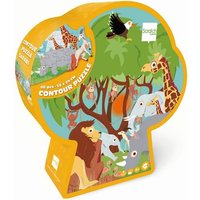 Scratch - Konturpuzzle Safari 60 Teile von Scratch