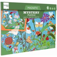 Scratch - Magnetisches Entdeckerpuzzle Gartentiere, 30 Teile von Scratch