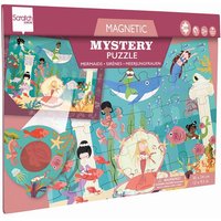 Scratch - Magnetisches Entdeckerpuzzle Meerjungfrauen, 30 Teile von Scratch