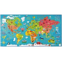 Scratch - Puzzle XXL Weltkarte 150 Teile von Scratch