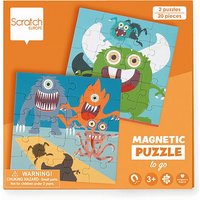 Scratch - Reise-Magnetpuzzle Monster 20 Teile von Scratch