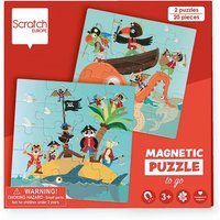 Scratch - Reise-Magnetpuzzle Piraten 20 Teile von Scratch