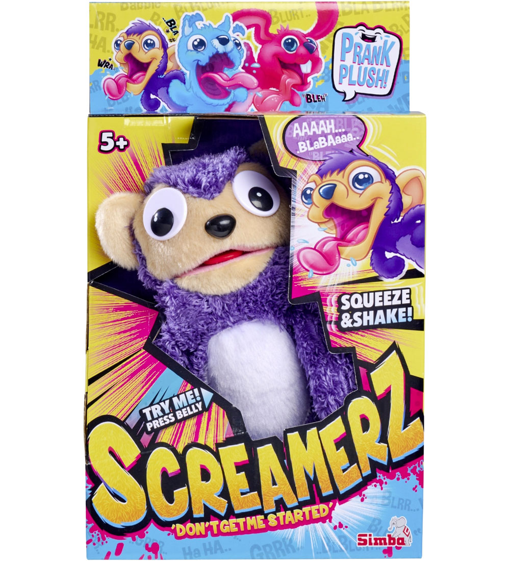 ScreamerZ Monkey - 30 cm - Lila - ScreamerZ - One Size - Kuscheltiere ScreamerZ Monkey - 30 cm - Lila - ScreamerZ - One Size - Kuscheltiere von ScreamerZ