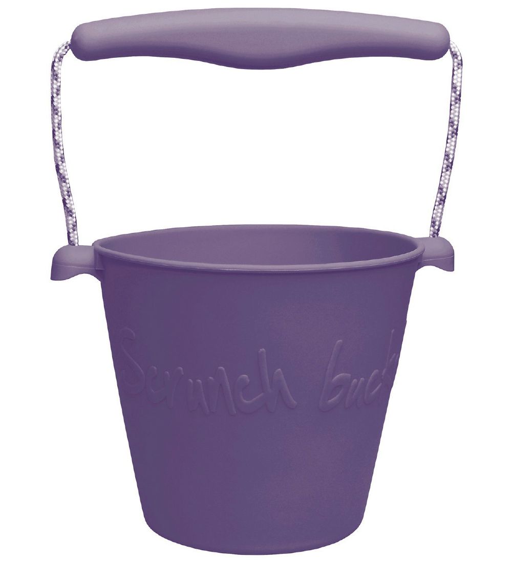Scrunch Eimer - Silikon - 13 cm - Dark Purple - Scrunch - One Size - Eimer Scrunch Eimer - Silikon - 13 cm - Dark Purple - Scrunch - One Size - Eimer von Scrunch