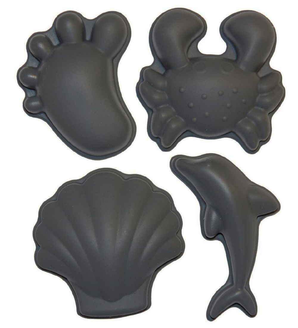 Scrunch Sandformen - 4 st. - Silikon - 6,5 bis 10,5 cm - Dunkelg - Scrunch - One Size - Sandspielzeug Scrunch Sandformen - 4 st. - Silikon - 6,5 bis 10,5 cm - Dunkelg - Scrunch - One Size - Sandspielzeug von Scrunch