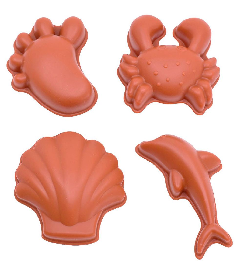 Scrunch Sandformen - 4 st. - Silikon - Rust - Scrunch - One Size - Sandspielzeug Scrunch Sandformen - 4 st. - Silikon - Rust - Scrunch - One Size - Sandspielzeug von Scrunch