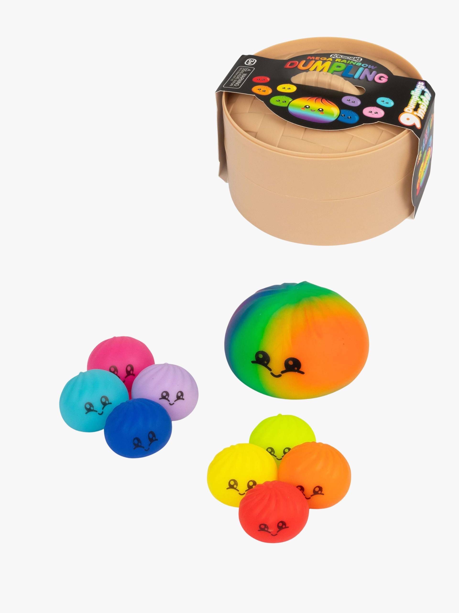 Scrunchems Fidget-Set „Mega Rainbow Dumpling“, 9er-Pack Scrunchems Fidget-Set „Mega Rainbow Dumpling“, 9er-Pack von Scrunchems