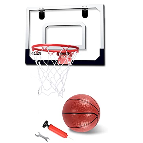 Sctecoau Basketballkorb Über Der Tür mit Ball für Kinder, Erwachsene, Schlafzimmer, Basketballkorb, Büro, Mini-Korb Sctecoau Basketballkorb Über Der Tür mit Ball für Kinder, Erwachsene, Schlafzimmer, Basketballkorb, Büro, Mini-Korb von Sctecoau