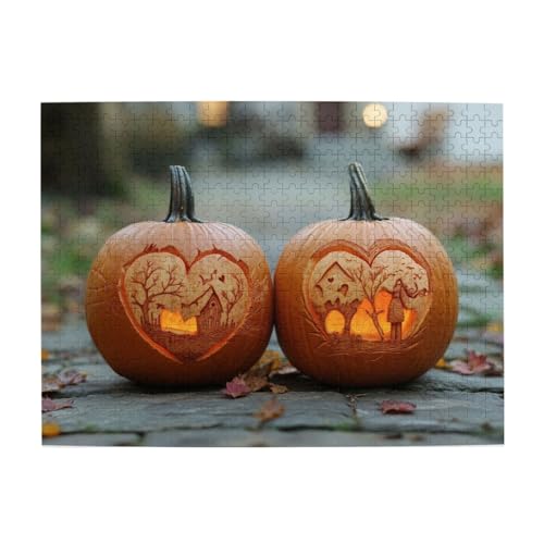 1000 Teile Puzzles für Erwachsene - Halloween Kürbis Jigsaw Puzzles Lernspiel Puzzle Sammlerstücke DIY Spielzeug für Familie Freunde 1000 Teile Puzzles für Erwachsene - Halloween Kürbis Jigsaw Puzzles Lernspiel Puzzle Sammlerstücke DIY Spielzeug für Familie Freunde von Scvgfdxzs