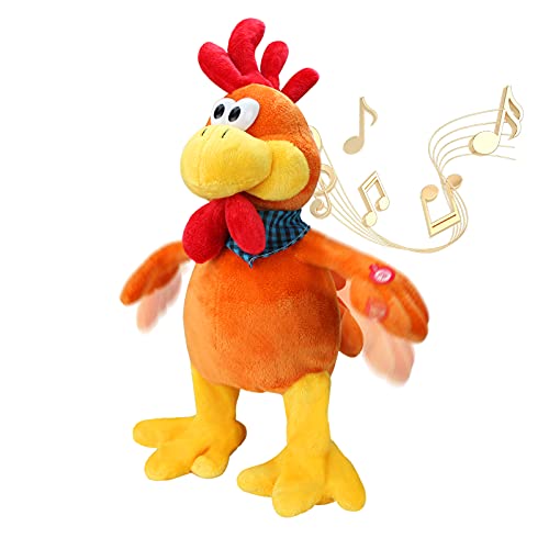 SdeNow Musikalische Squawking Huhn Gefülltes Tier Gehen Singen Waving Hahn Spaß Elektronische Interaktive Animation Plüschtiere SdeNow Musikalische Squawking Huhn Gefülltes Tier Gehen Singen Waving Hahn Spaß Elektronische Interaktive Animation Plüschtiere von SdeNow