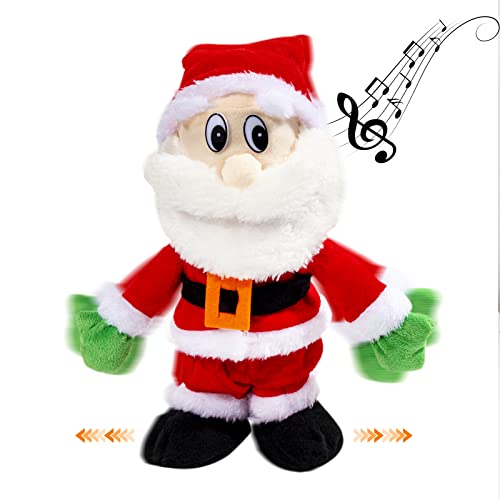 SdeNow Gehender Weihnachtsmann,Singender Tanzender Musikalischer Twerking Wackel Weihnachtsmann Animiertes Elektronisches Weihnachtsmann Spielzeug,12 Zoll SdeNow Gehender Weihnachtsmann,Singender Tanzender Musikalischer Twerking Wackel Weihnachtsmann Animiertes Elektronisches Weihnachtsmann Spielzeug,12 Zoll von SdeNow