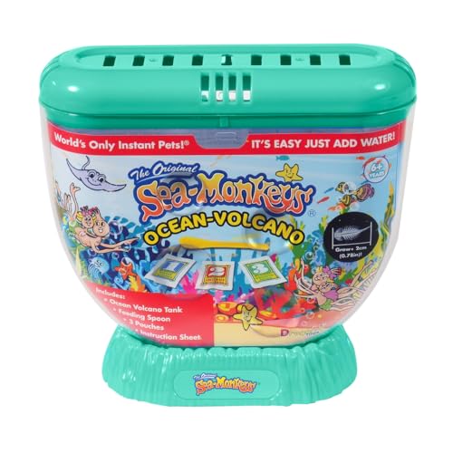 Sea Monkeys® Ocean Volcano – World's Only Instant Pets ab 6 Jahren (1 Stück) von Sea Monkeys