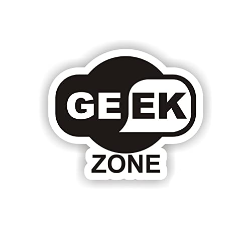 Sea View Stickers Aufkleber mit Geek-Zone, für Auto, Lieferwagen von Sea View Stickers