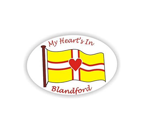Sea View Stickers My Hearts in Blandford Autoaufkleber von Sea View Stickers