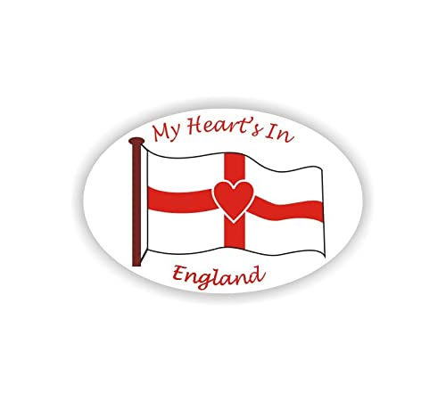 Sea View Stickers My Hearts in England Autoaufkleber von Sea View Stickers