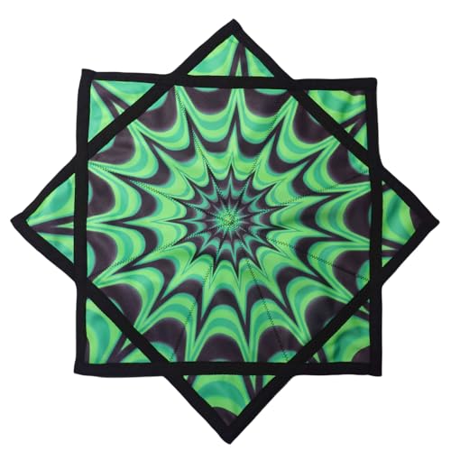 Flowstar Anfänger Flow Star Spinning Tuch Einfach drehen Seitendruck Jonglieren und Geschicklichkeit Spielzeug Fingerspitze Drehen Flow Spielzeug Dapo Star (R04-style4) von Seabaras