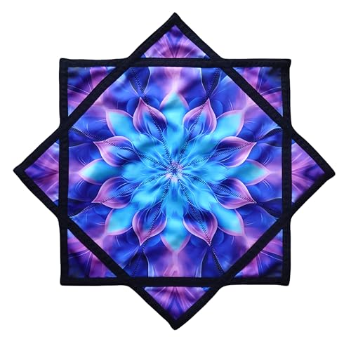 Flowstar Anfänger Flow Star Spinning Tuch Einfach drehen Seitendruck Jonglieren und Geschicklichkeit Spielzeug Fingerspitze Drehen Flow Spielzeug Dapo Star (R05-style1) von Seabaras