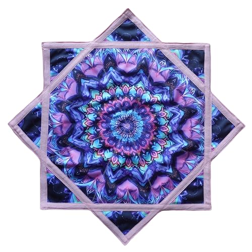 Flowstar Anfänger Flow Star Spinning Tuch Einfach drehen Seitendruck Jonglieren und Geschicklichkeit Spielzeug Fingerspitze Drehen Flow Spielzeug Dapo Star (R05-style3) von Seabaras