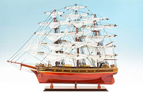 Seacraft Gallery - Cutty Sark 85 cm Modellschiff - Vollständig zusammengebaut - Handgefertigtes Holzmodellschiff - Britische Marine-Geschichte - Zusammengebautes Schiffsmodell Seacraft Gallery - Cutty Sark 85 cm Modellschiff - Vollständig zusammengebaut - Handgefertigtes Holzmodellschiff - Britische Marine-Geschichte - Zusammengebautes Schiffsmodell von Seacraft Gallery