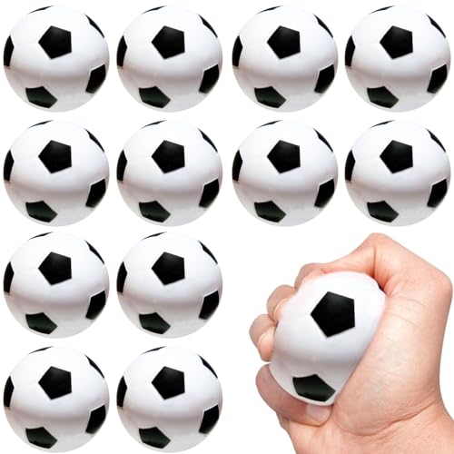 12 Stück Mini Fußball, Aufblasbarer Schaumstoffbälle, Mini Sportbälle, Schaumstoff-Tennisbälle für Kinder Spielen Trainieren, Weiche Schaumstoff-Tennisbälle, Kinder und Erwachsene für Fußball Party 12 Stück Mini Fußball, Aufblasbarer Schaumstoffbälle, Mini Sportbälle, Schaumstoff-Tennisbälle für Kinder Spielen Trainieren, Weiche Schaumstoff-Tennisbälle, Kinder und Erwachsene für Fußball Party von Seasboes