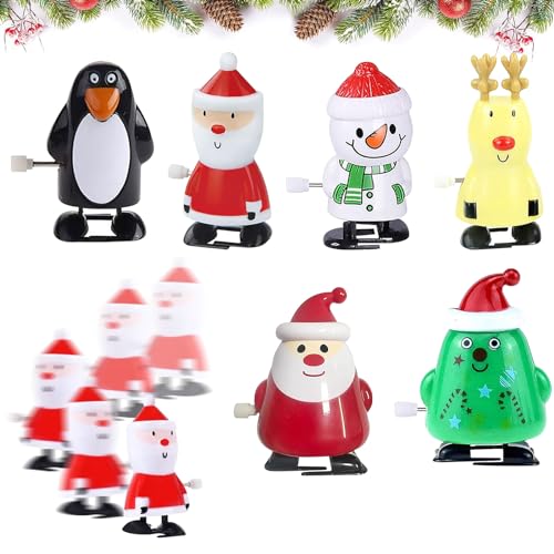 6 Stk Weihnachten Aufziehspielzeug, Uhrwerk Spielzeug, Kinder Aufziehspielzeug, Schneemann Weihnachtsmann Figur Uhrwerk Spielzeug, Aufziehfigur Weihnachten Deko Figuren Geschenk, Weihnachten Geschenk 6 Stk Weihnachten Aufziehspielzeug, Uhrwerk Spielzeug, Kinder Aufziehspielzeug, Schneemann Weihnachtsmann Figur Uhrwerk Spielzeug, Aufziehfigur Weihnachten Deko Figuren Geschenk, Weihnachten Geschenk von Seasboes