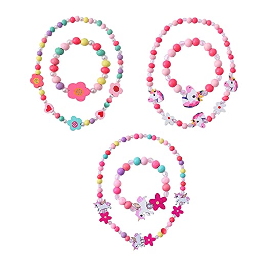 6 Stück Schmuck für kinder mädchen, Ketten kinder, Holz Kinder Schmuck Set, Einhorn Freundschaftsarmband Mädchen Halskette, Einhorn Armbänder Mädchen, Halskette Armbänder Kinder Mitgebsel 6 Stück Schmuck für kinder mädchen, Ketten kinder, Holz Kinder Schmuck Set, Einhorn Freundschaftsarmband Mädchen Halskette, Einhorn Armbänder Mädchen, Halskette Armbänder Kinder Mitgebsel von Seasboes