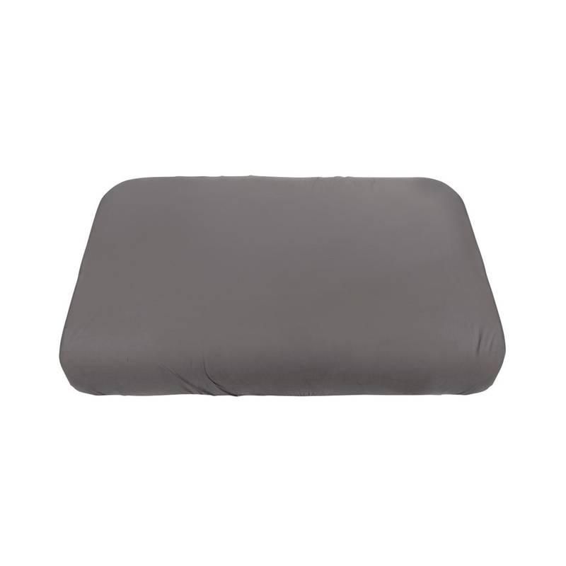 Jersey-Bettlaken BABY (120x70) in classic grey von Sebra