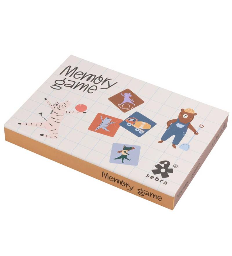 Sebra Memory-Spiel - Zehen/Baumeister - Sebra - One Size - Memory-Spiele Sebra Memory-Spiel - Zehen/Baumeister - Sebra - One Size - Memory-Spiele von Sebra