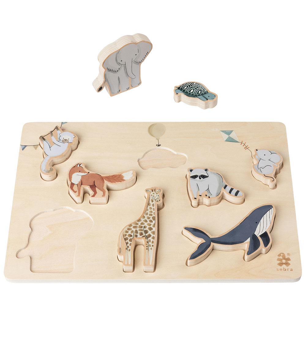 Sebra Puzzlespiel - Holz - 8 Teile - Welt von Sebra - Sebra - One Size - Puzzlespiele Sebra Puzzlespiel - Holz - 8 Teile - Welt von Sebra - Sebra - One Size - Puzzlespiele von Sebra
