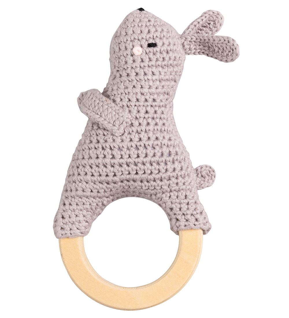 Sebra Rassel - Gehäkelt - Kaninchen - Sebra - One Size - Rasseln Sebra Rassel - Gehäkelt - Kaninchen - Sebra - One Size - Rasseln von Sebra