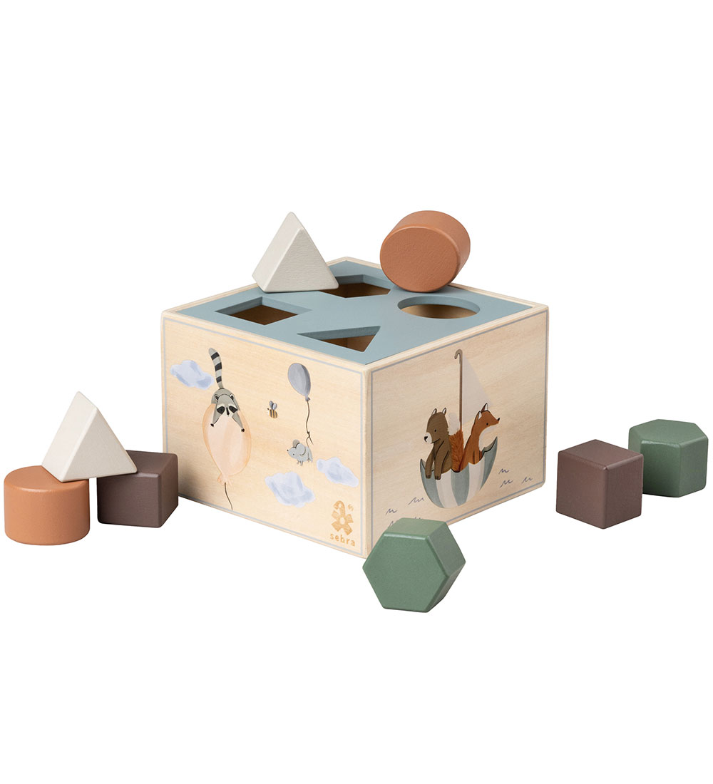 Sebra Steckspiel - Holz - Welt von Sebra - Sebra - One Size - Steckspiele Sebra Steckspiel - Holz - Welt von Sebra - Sebra - One Size - Steckspiele von Sebra