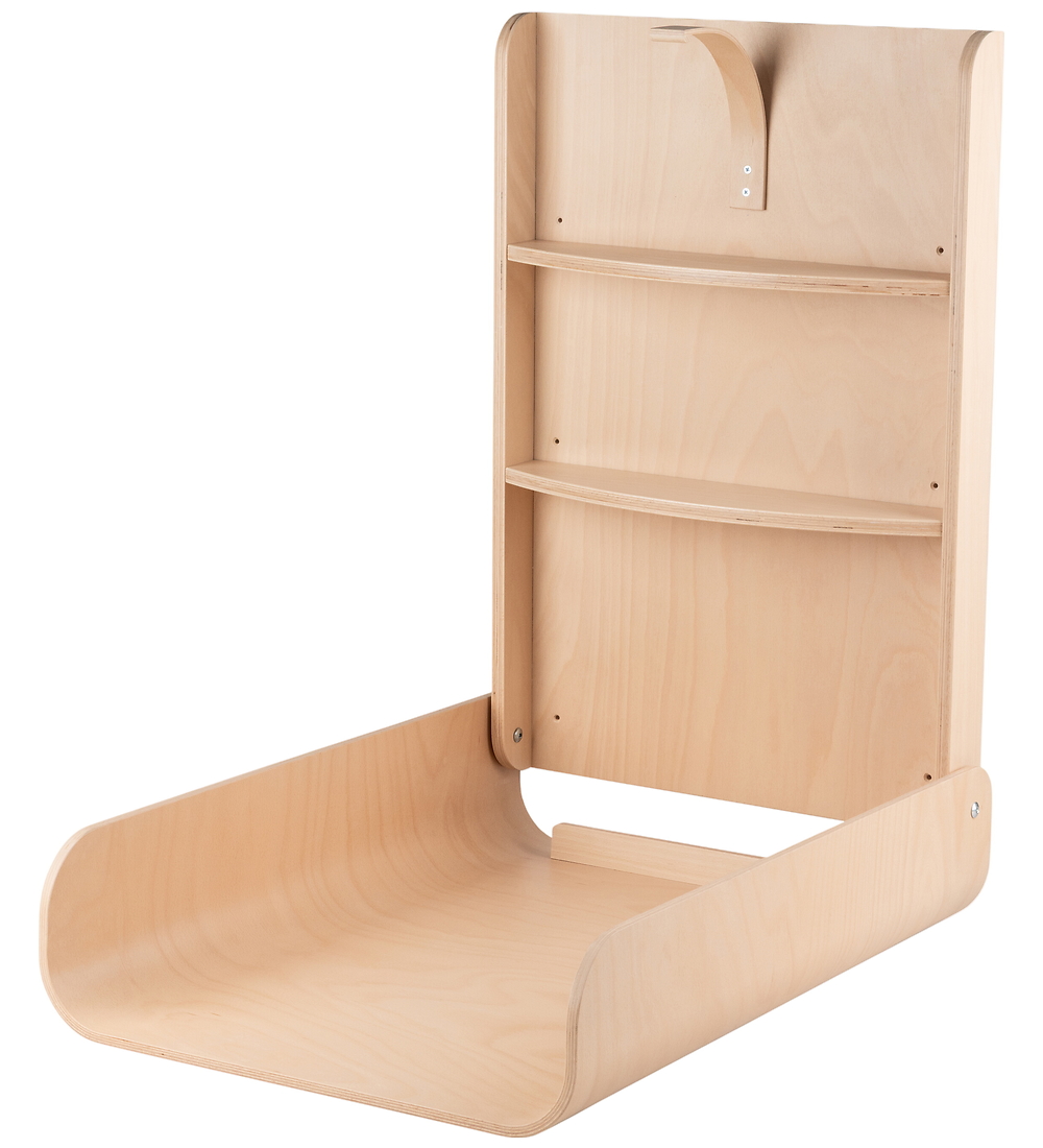 Sebra Wickeltisch - Wandmontage - Holz - Sebra - One Size - Wickeltisch Sebra Wickeltisch - Wandmontage - Holz - Sebra - One Size - Wickeltisch von Sebra