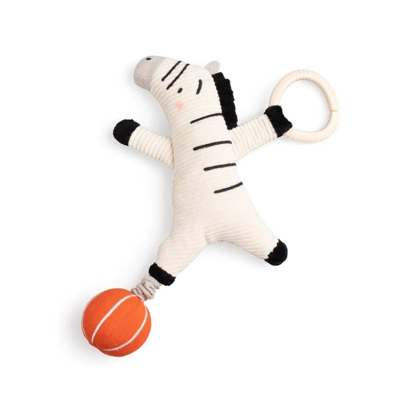 Sebra Zebra Musikalisches Aktivitätsspielzeug, Beige, Babyspielzeug von Sebra