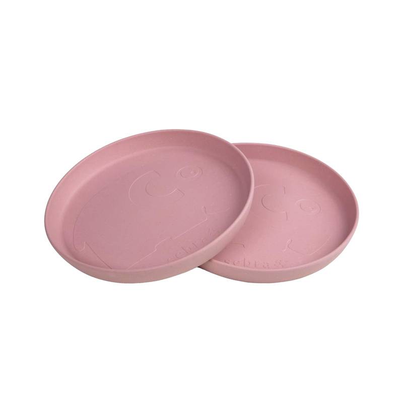 Teller-Set MUMS 2er Pack in blossom pink von Sebra