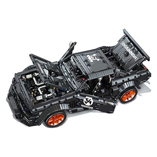 Seciie Technic Sportwagen Fortgeschrittenes Bauset, 3168pcs 1:10 2.4G MOC Sportwagen Modellbausteine Bauset Kompatibel mit Lego, Geschenk für Erwachsene und Kinder von Seciie