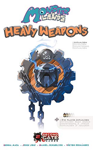 Second Gate Games Monster Lands - Heavy Weapons Expansion - English von Second Gate Games