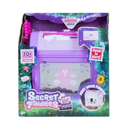 Goliath Secret Findees Magic Mailbox Lila, Sammelbares Spielzeug ab 4 Jahren, Sammlerpuppen und Interaktives Spielzeug von Secret Findees