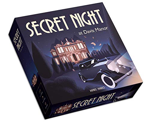 Secret Night at Davis Manor Brettspiel (Spanisch und Englisch) - Deutsche Anleitung als PDF von Secret Night