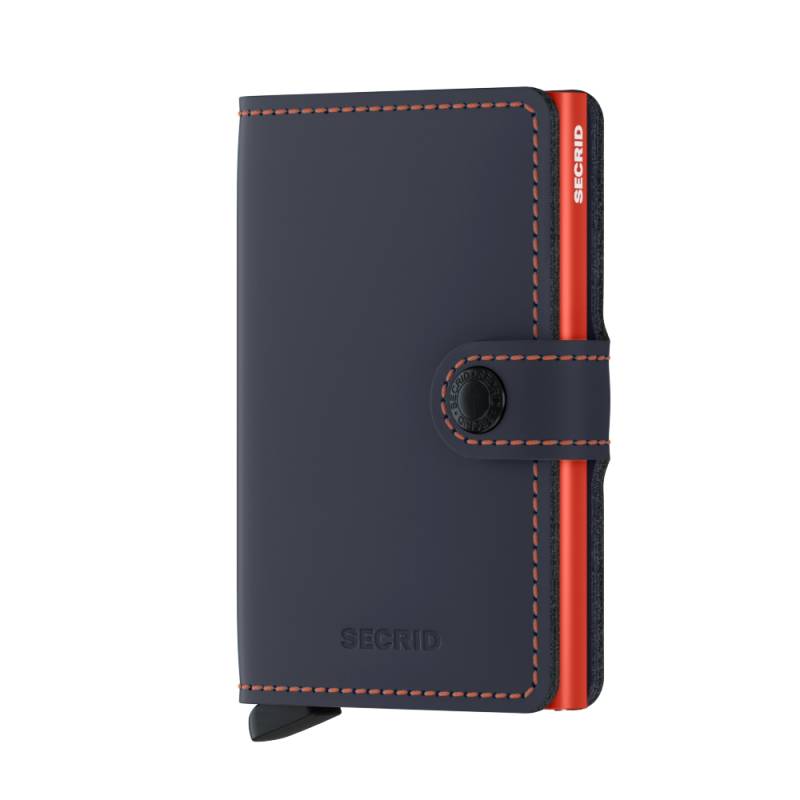 Secrid Kartenetui Miniwallet Matte Nightblue-Orange Secrid Kartenetui Miniwallet Matte Nightblue-Orange von Secrid