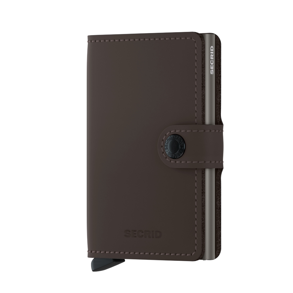 Secrid Kartenetui Miniwallet Matte Truffle von Secrid