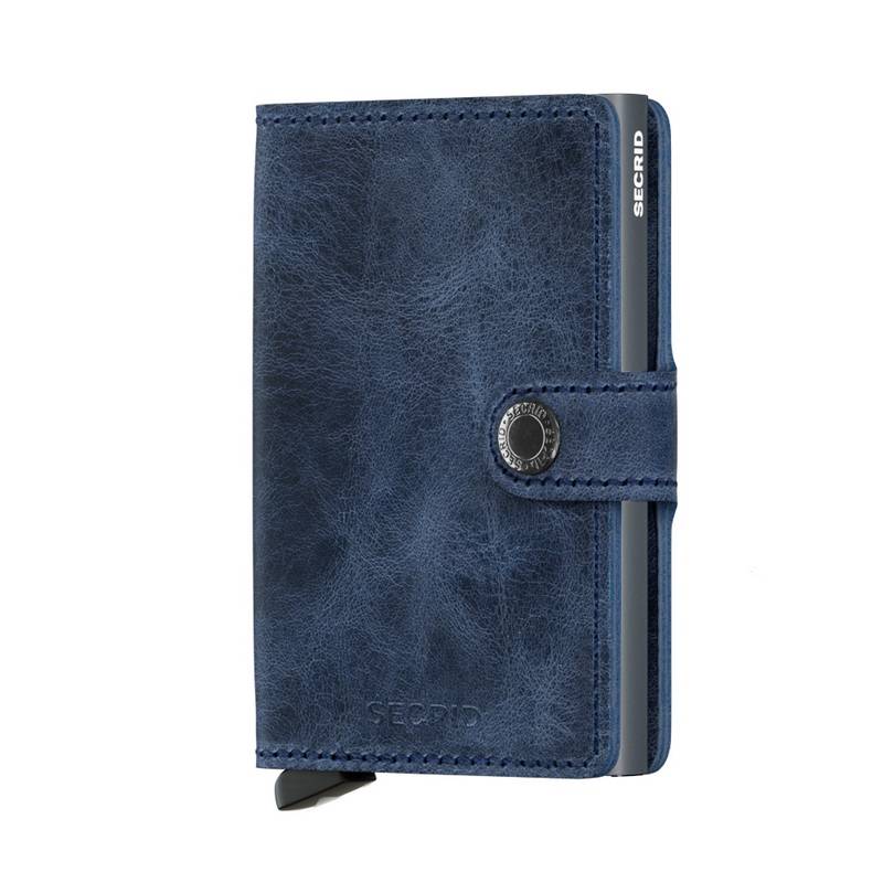 Secrid Kartenetui Miniwallet Vintage Blue von Secrid