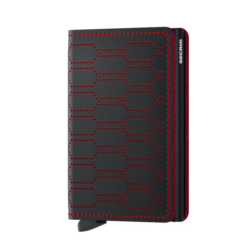 Secrid Kartenetui Slimwallet Fuel Black-Red von Secrid