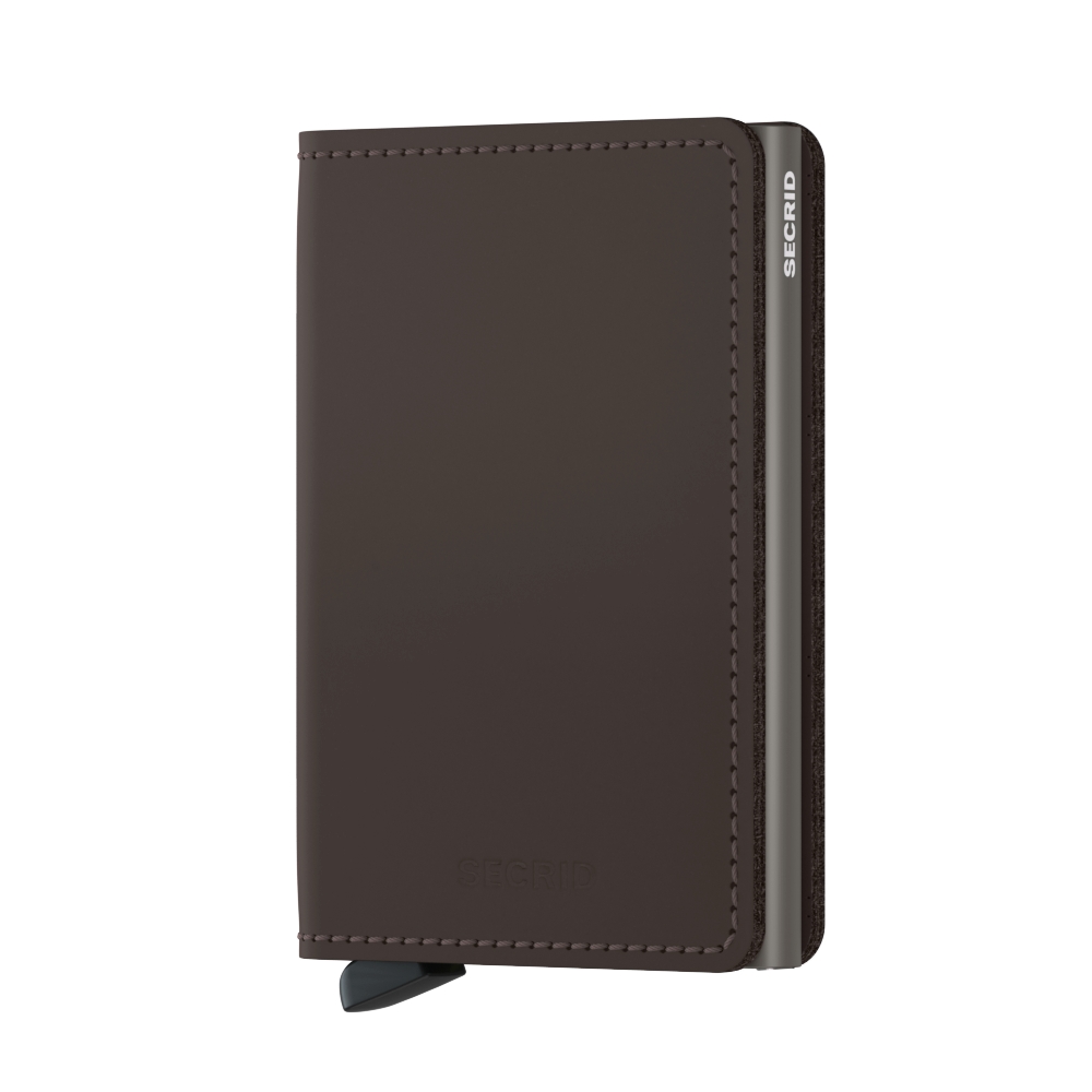 Secrid Kartenetui Slimwallet Matte Truffle von Secrid