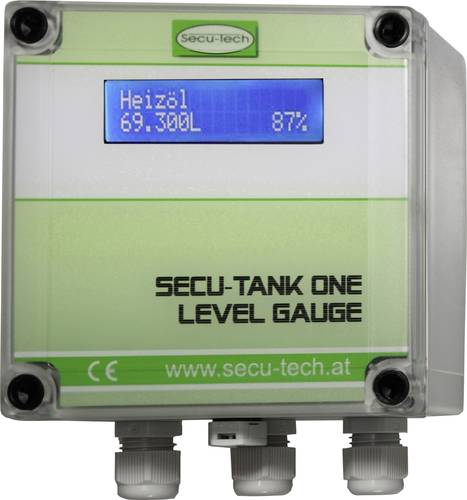 SecuTech Anzeige für Füllstandssensoren SECU-TANK ONE HW000081 Messbereich: 25m (max) 1St. von SecuTech
