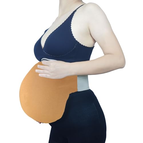 Seedollia Gefälschter Schwangerer Bauch Santa Big Belly Requisiten Memory Foam Kostüm Fat Suit (3-4 Monate) von Seedollia