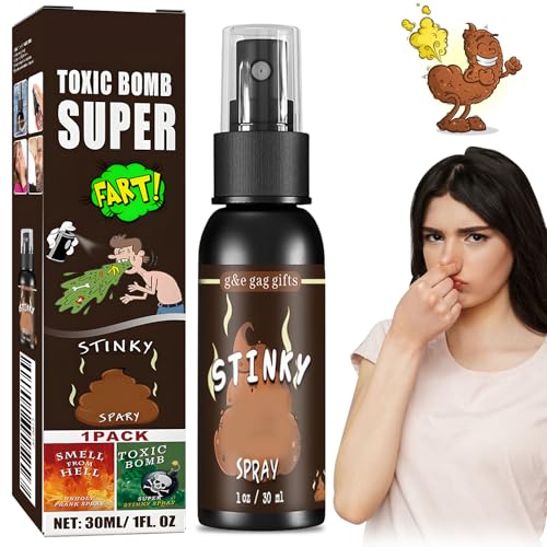 Seelenklang Furzspray, Fart Spray, Stinkbomben Extrem Pupsspray, Liquid Furz Spray, Furzbomben Spray Streichspielzeug Prank Artikel(30ml) von Seelenklang