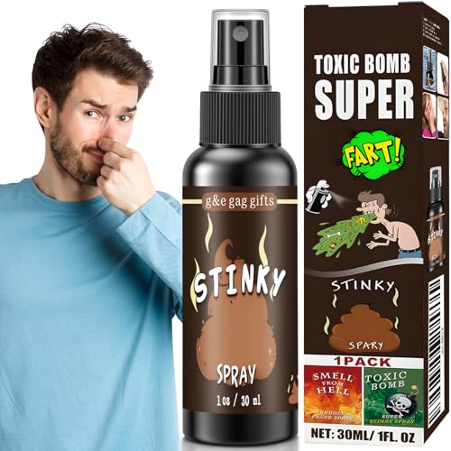 Seelenklang Furzspray Stink Fart Spray Prank Artikel - Extrem Pupsspray, Liquid Furz Spray für Streichspielzeug Seelenklang Furzspray Stink Fart Spray Prank Artikel - Extrem Pupsspray, Liquid Furz Spray für Streichspielzeug von Seelenklang