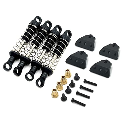 Sefdrert MN78 Metall-StoßDäMpfer und StoßDäMpferhalterung für MN78 MN-78 MN 78 1/12 RC Car Upgrades Teile ZubehöR, Schwarz Sefdrert MN78 Metall-StoßDäMpfer und StoßDäMpferhalterung für MN78 MN-78 MN 78 1/12 RC Car Upgrades Teile ZubehöR, Schwarz von Sefdrert