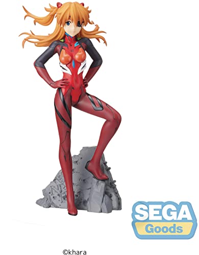 Evangelion: 3.0+1.0 Thrice Upon a Time SPM PVC Statue Vignetteum Asuka Shikinami Langley 23 cm von SEGA