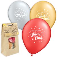 6 Latexballons "Glückskind" 6 Latexballons "Glückskind" von Segelken